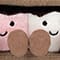 BEIGE / ROZE / WIT