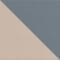 BEIGE/ GRIS FONCÉ