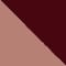 BORDEAUX/PINK GRADIENT GREY