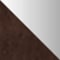DARK BROWN / SILVER