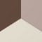 MARRON FONCÉ / CRÈME / TAUPE