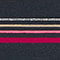 SCHWARZ / SILBER / FUCHSIA