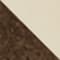 DARK BROWN / CREAM