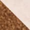MARRON / BLANC