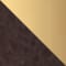 MARRON FONCÉ / GOUD