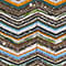 MARRON FONCÉ / ORANGE / TURQUOISE