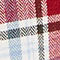 DARK RED / ECRU / BLUE GRAY