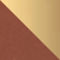 MARRON / OR