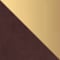 MARRON FONCÉ / OR