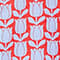 LIGHT BLUE / RED