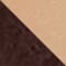 DARK BROWN / GOLD