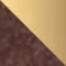 MARRON FONCÉ / OR