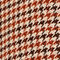 BEIGE / DONKERROOD / ZWART