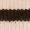 ECRU / MARRON FONCÉ