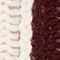 WHITE / TAUPE / DARK RED