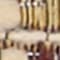 CREAM / COGNAC / DARK RED