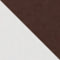 MARRON FONCÉ / WIT