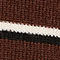 MARRON FONCÉ / WIT / ZWART
