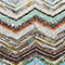 MARRON / VERT / TURQUOISE