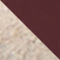 BEIGE / DUNKELROT
