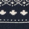 DONKERBLAUW / WIT