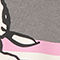 GRAY / ECRU / PINK