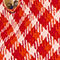 RED / ECRU / ORANGE
