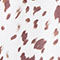 CREAM / DARK BROWN