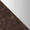 DARK BROWN / SILVER