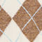BEIGE / BRAUN / HELLBLAU