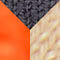 ORANJE / LICHTBRUIN / TAUPE