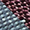 ROUGE FONCÉ / BLEU