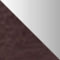 DARK BROWN / SILVER