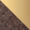 DARK BROWN / GOLD