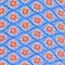 BLAU / DUNKELORANGE