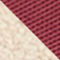 DARK RED / BEIGE / WHITE