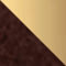 DARK BROWN / GOLD