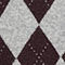 GRAY / DARK RED