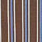MARRON FONCÉ / BLAUW / WIT