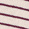 CREAM / DARK RED