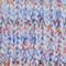BLEU CLAIR / LILAS / ORANGE FONCÉ