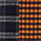 DUNKELBLAU / GRAU / ORANGE