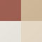 BEIGE / MARRON / BLANC