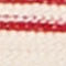 ECRU / DARK RED