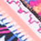 PINK/ BLAU/ SCHWARZ