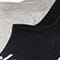 003 grey melange / black