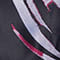 SCHWARZ/ SILBER/ FUCHSIA
