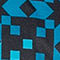BLAU/ SCHWARZ/ TÜRKIS