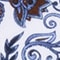 WEISS/ BLAU/ TAUPE