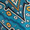 BLAU/ SCHWARZ/ ORANGE